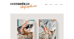 Desktop Screenshot of herrseitz.de